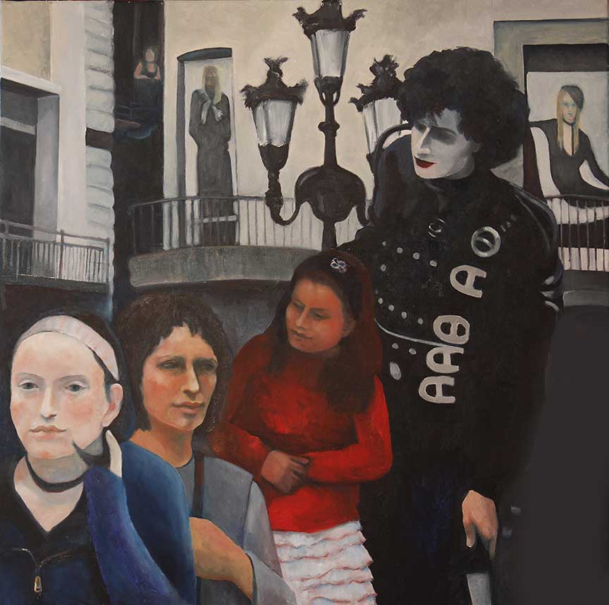 Las Ramblas Boulevard, a lively and iconic street in the heart of Barcelona, Spain